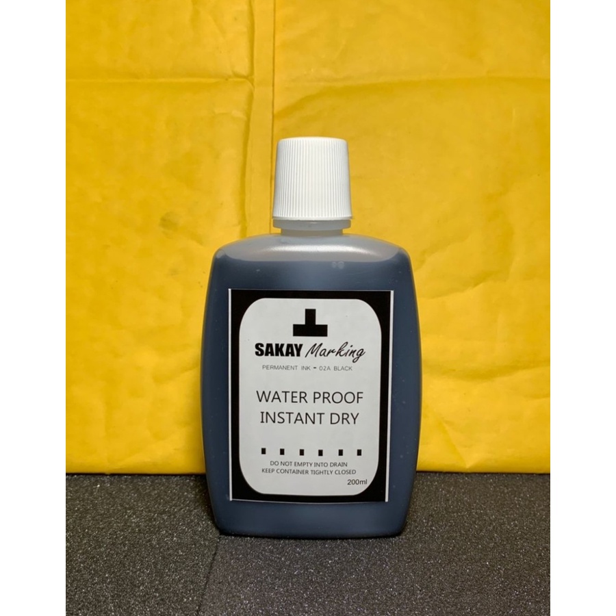 

Tinta marking, stamp plastik, permanent, 200ml