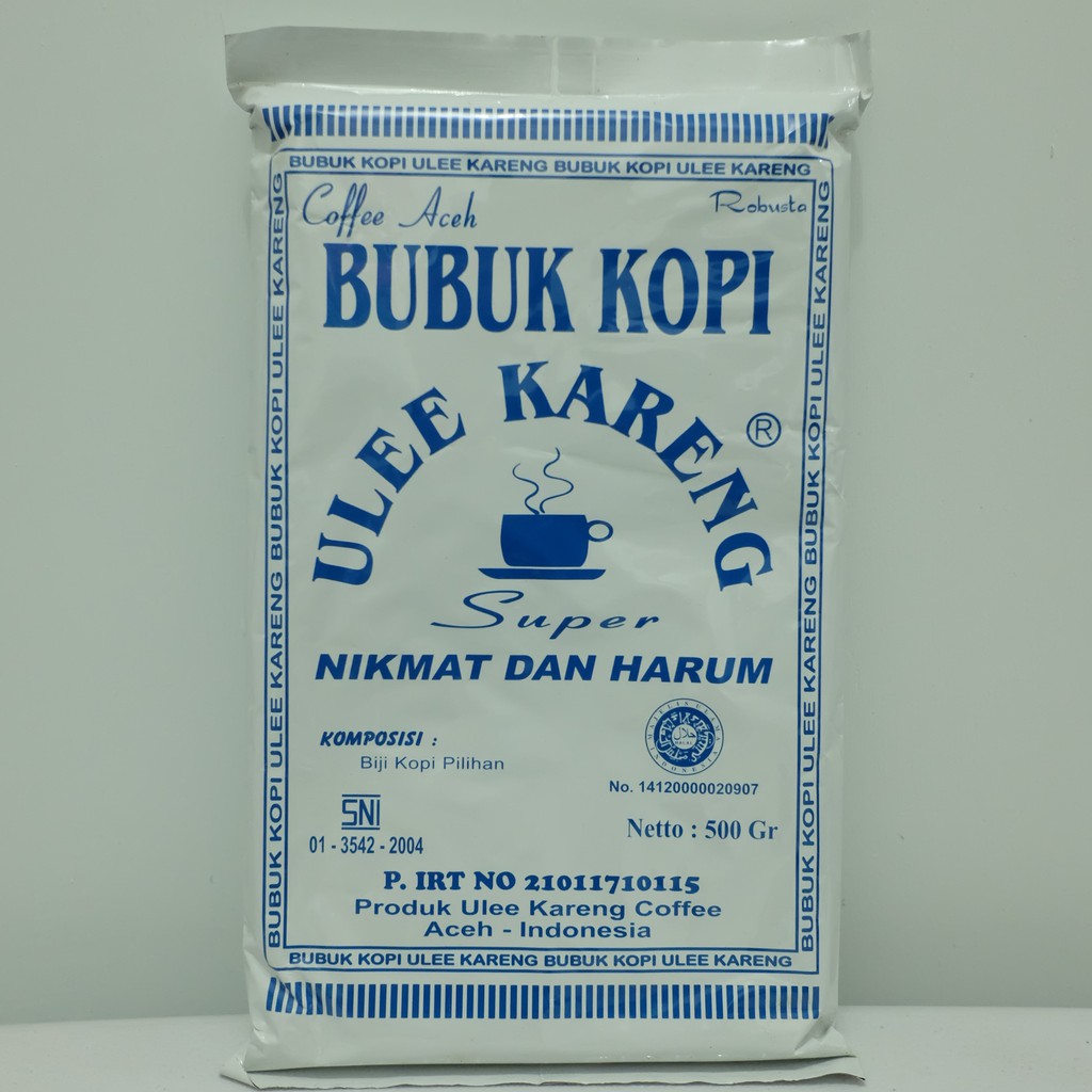 

Kopi Bubuk Super Robusta Ulee Kareng 500 gram