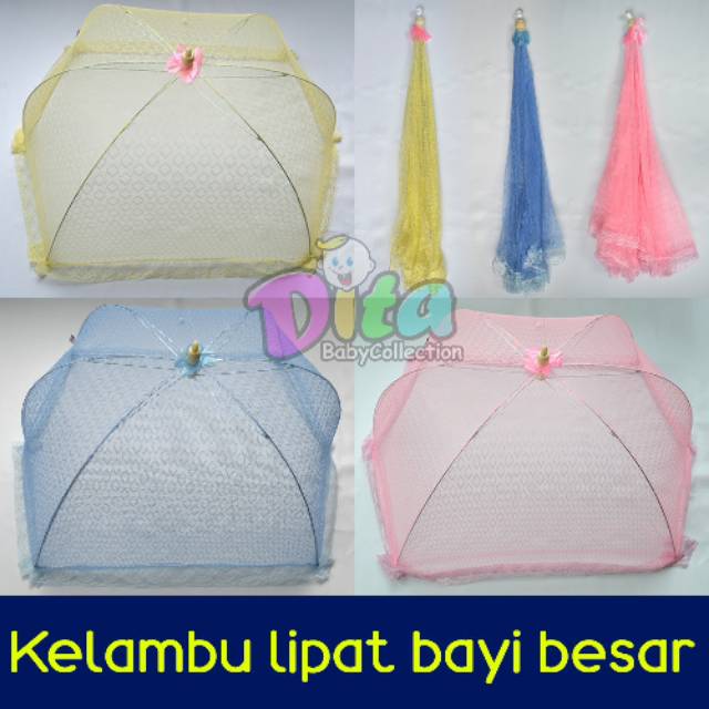 Kojong KELAMBU Bayi KELAMBU KOJONG JUMBO Besar  kelambu bayi kojong jumbo kelambu kojong bayi tudung saji Kelambu bayi anti nyamuk kelambu bayi tifa