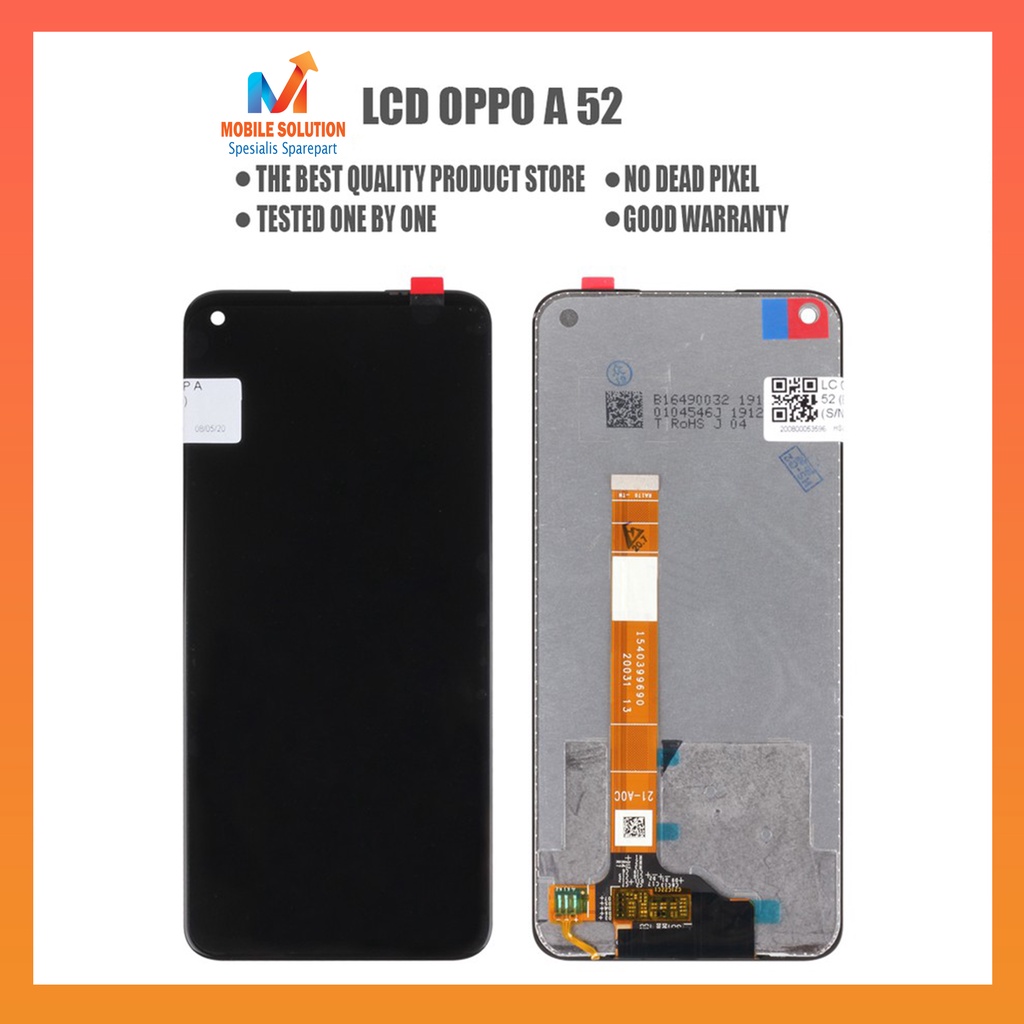 Grosir LCD Oppo A52 / LCD Oppo A92 ORIGINAL 100% Fullset Touchscreen - Parts Kompatible Dengan Prodk Oppo Garansi 1 Bulan + Packing / Bubbel