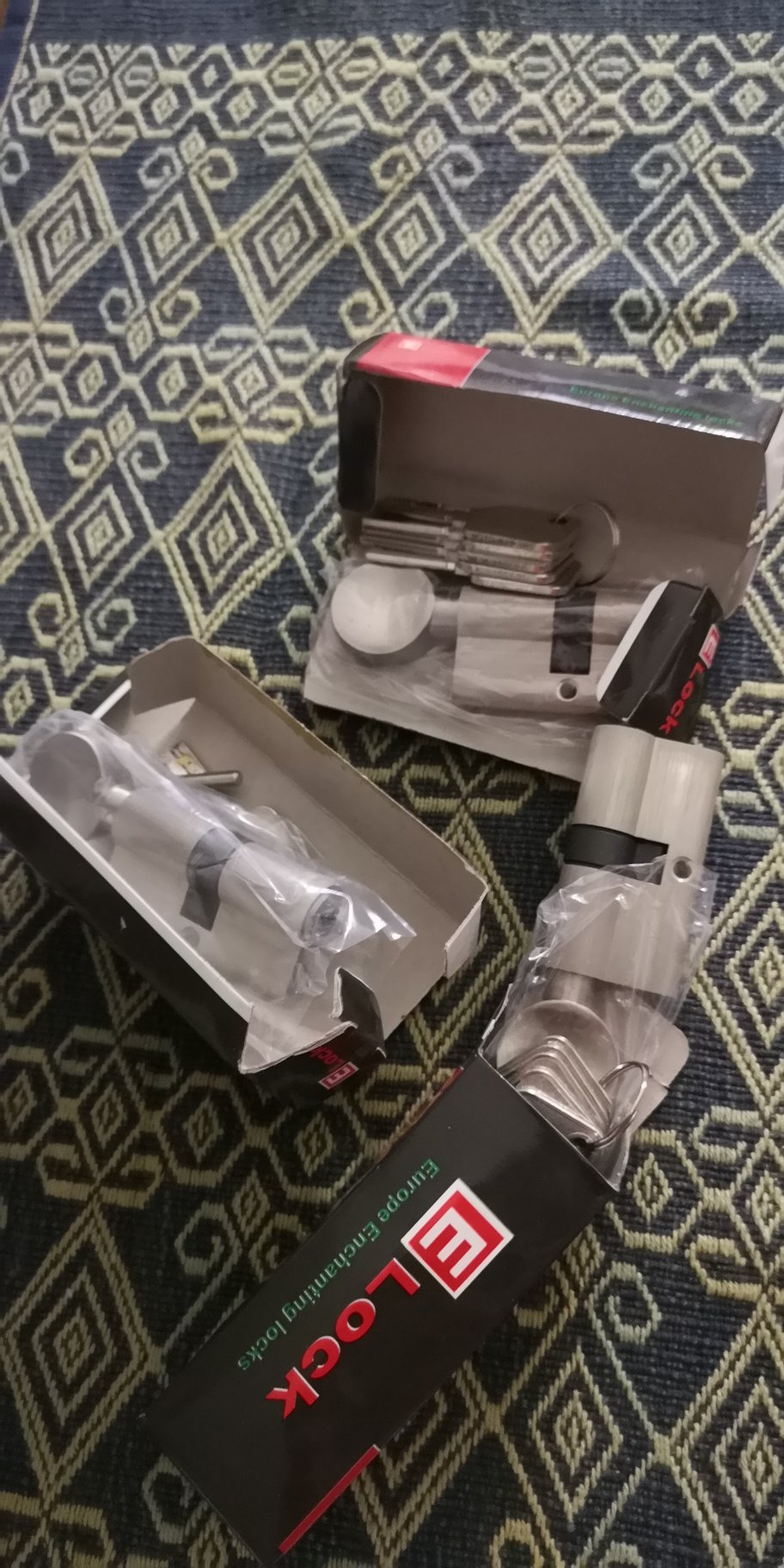 Enchanting Silinder Kunci Pintu Elock /isi Kunci Model Putar/anak Kunci Puter