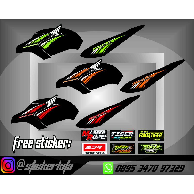 striping tiger revo striping tiger revo variasi