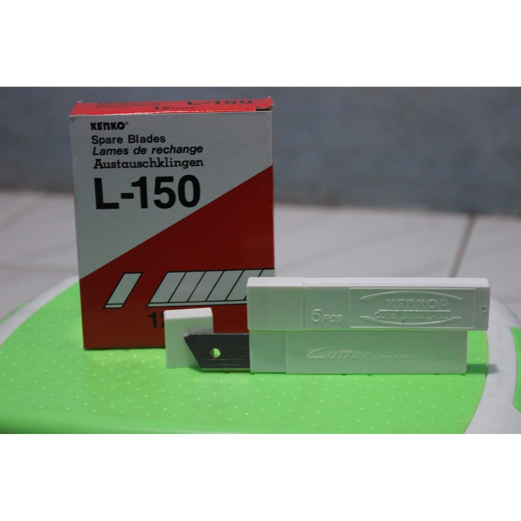 

isi cutter pisau cuter kenko L-150 L 150 L150 (untuk cutter L-500)