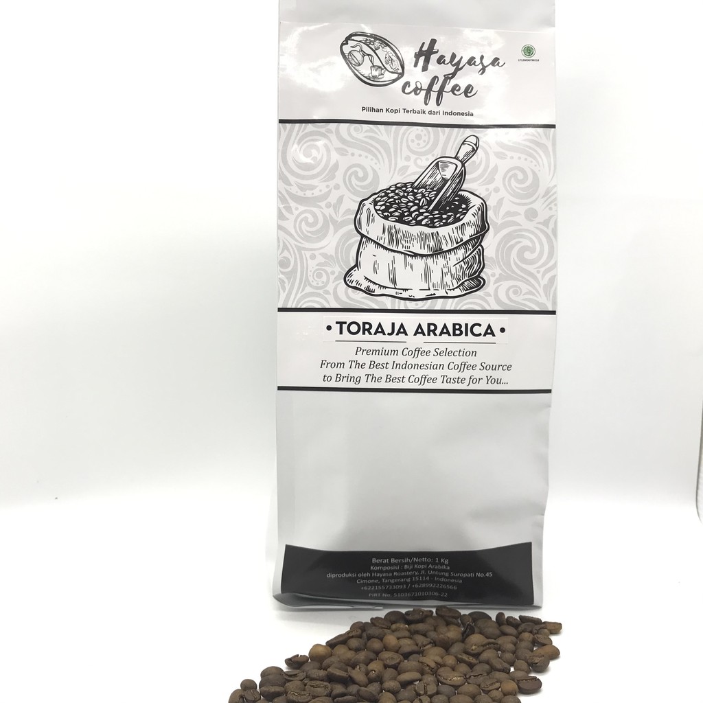 

Kopi Hayasa Toraja Sapan Celebes Specialty Arabika - 1 Kg