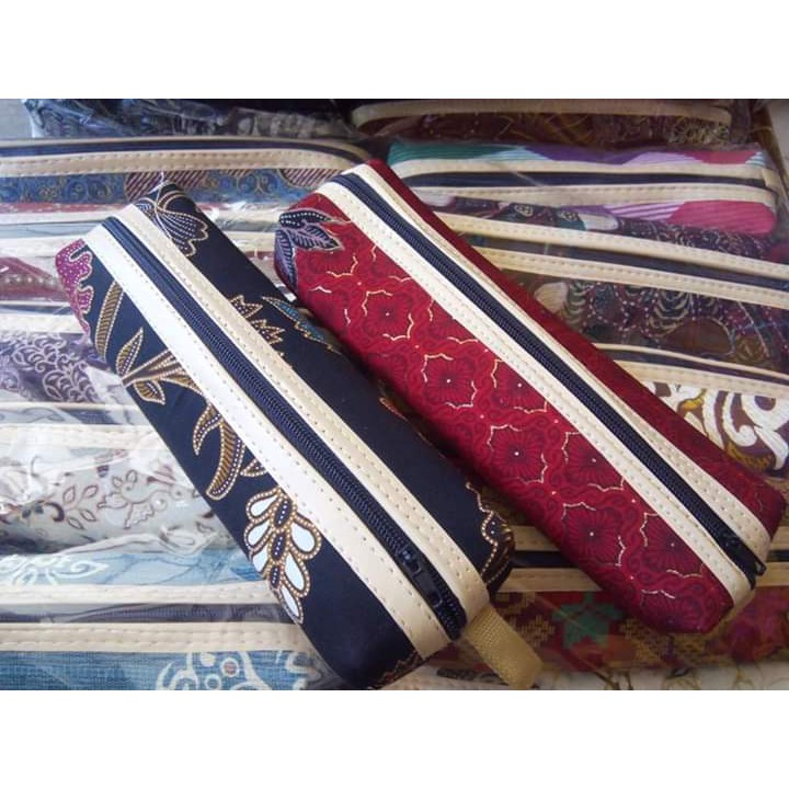 

Souvenir pernikahan 1 pcs DOMPET KOTAK PENSIL BATIK souvenir murah