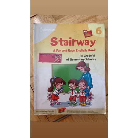 

[BUKU BEKAS] STAIRWAY A Fun and Easy English Book untuk Kelas VI /6 SD/MI Platinum