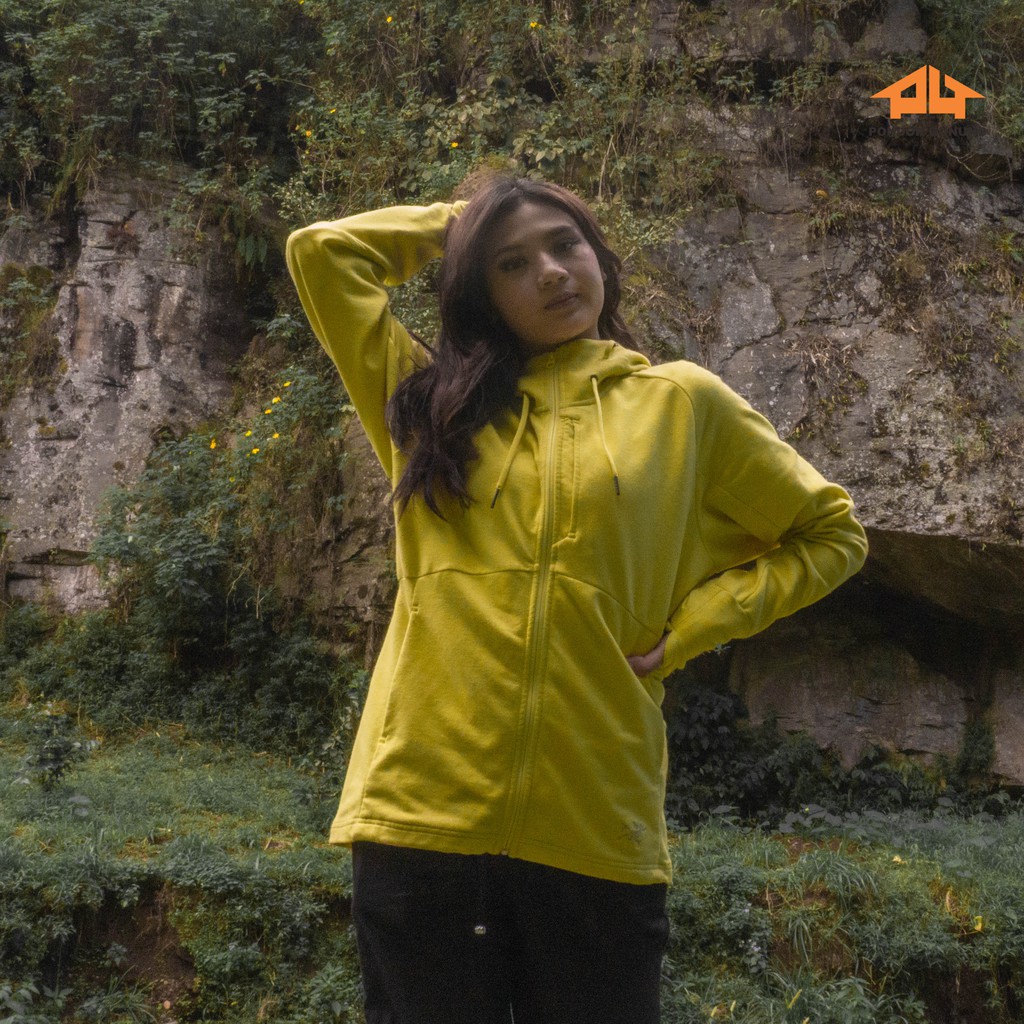 jaket sweater arcteryx women series yellow M