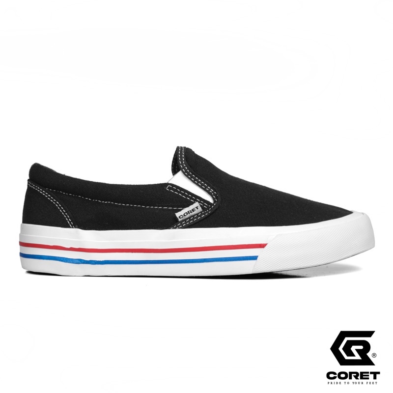 Sepatu Coret - Slip On Vulcanized  BW A27 Premium