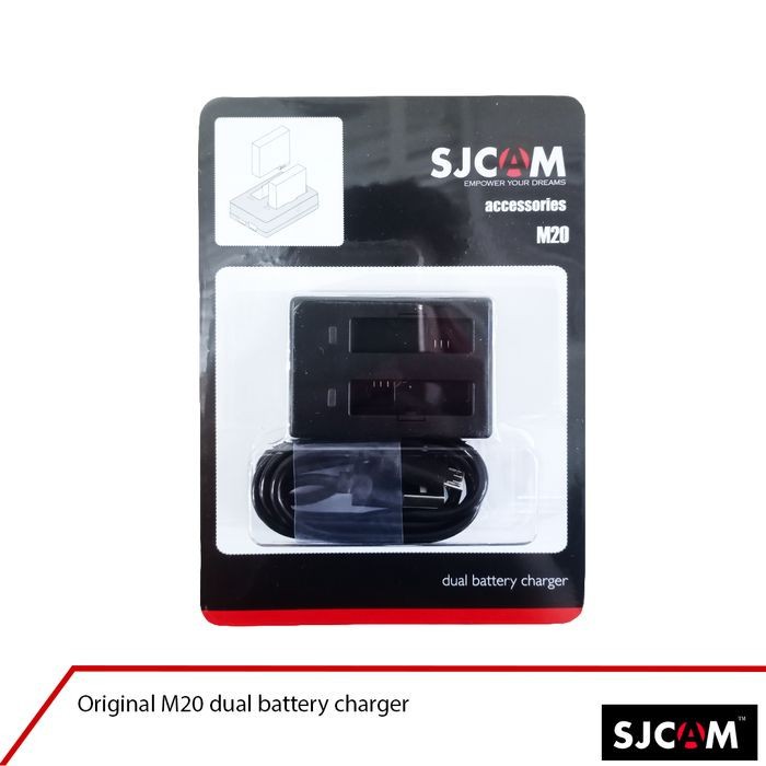 SJCAM M20 DUAL BATTERY CHARGER