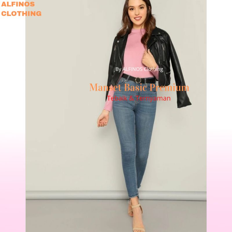 Manset Lengan Panjang | Baju Manset | Mangset | Inner  Lengan Panjang