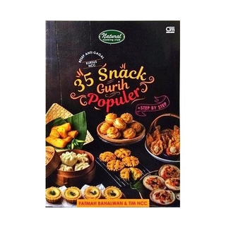 Buku Resep Masakan Msk2n654 35 Snack Gurih Populer Step By Step Antigagal Kursus Ncc Shopee Indonesia