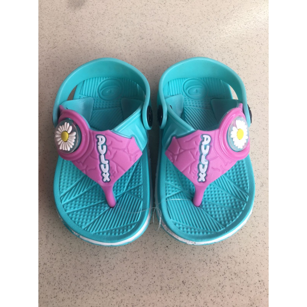 DX-293E-1 Sandal Jepit Anak Cewek Motif Bunga / Sandal Jepit Bayi &amp; Balita Merek Dulux Ukuran 20-25