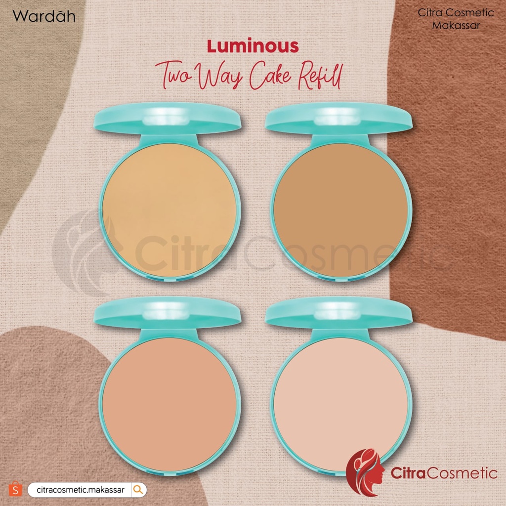 Wardah Refill Luminous Two Way Cake Series 12 Gr