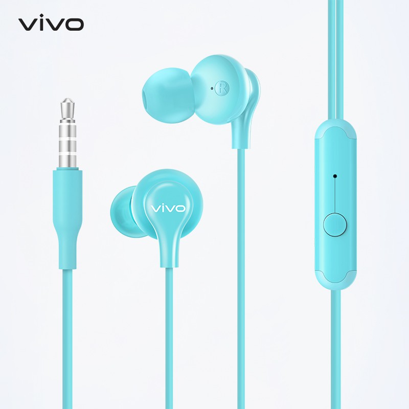 vivo Color Earphone Original [Suara HD Berkualitas, Suara Telpon Jernih] - Garansi Resmi 6 Bulan-4