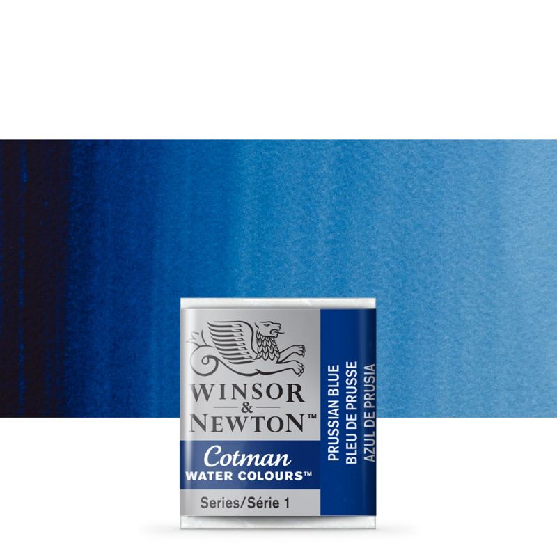 

CAT AIR COTMAN WATER COLOURS HALF PAN PRUSSIAN BLUE WINSOR & NEWTON