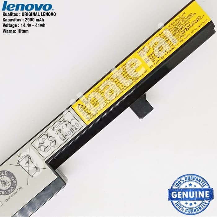 Original Baterai Lenovo B40-30, B40-45, B40-70, B50-45, B50-70, B50-30