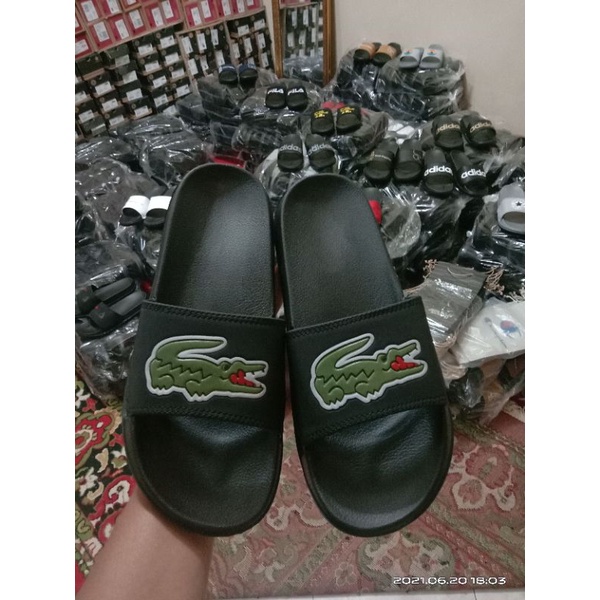 SANDAL LACOSTE SANDAL SLIDE SANDAL SLOP