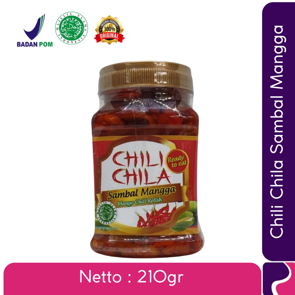 

Chili Chila Sambal Mangga Non Msg & Pengawet