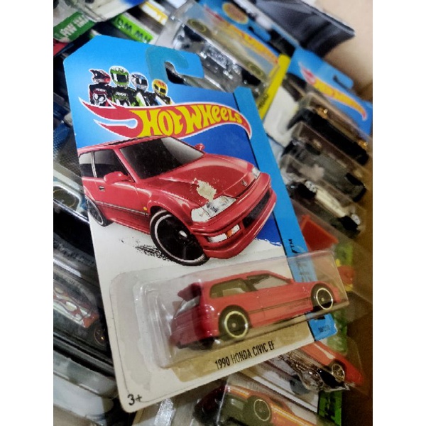 

Hotwheels1990HondaCivicEFMerah