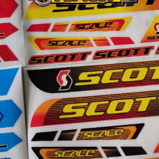  Stiker  frame sepeda  speda Polygon Giant trek  united thrill 