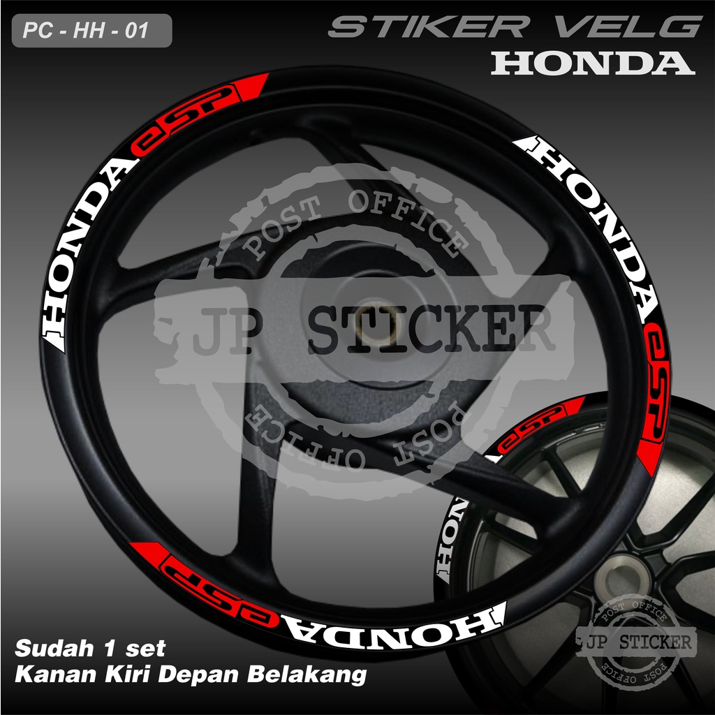 Stiker Velg Sticker Velk Motor Honda All motor jp 01