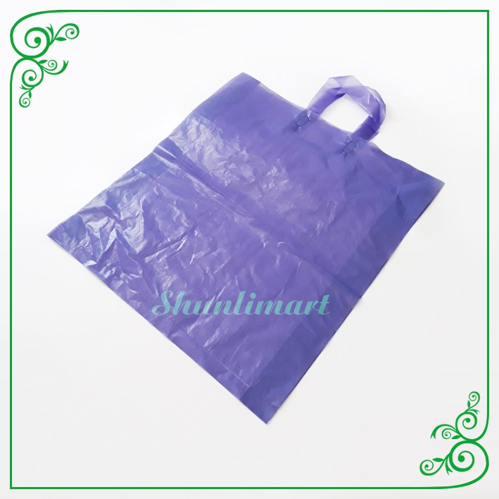 Plastik Shopping Bag Warna Kresek Olshop Kantong Plastik Handle Besar