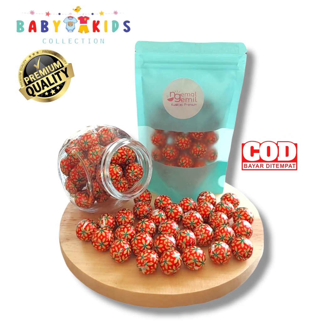 

Coklat Bunga Bulat Isi Biskuit Kualitas Premium
