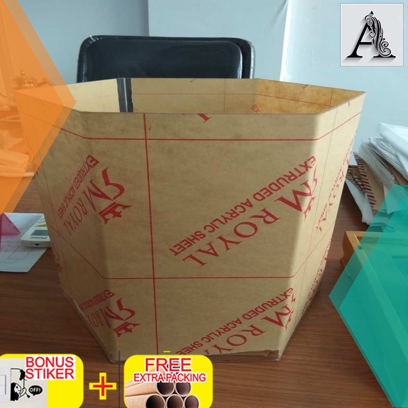 

Terlaris Box hantaran acrylic / display diecast segilima (uk 30 x 30 cm)