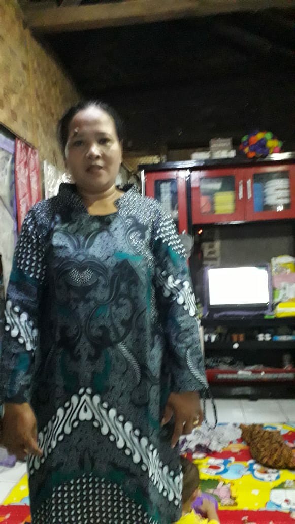 Batik Tunik Kenonggo Abu Abu 55