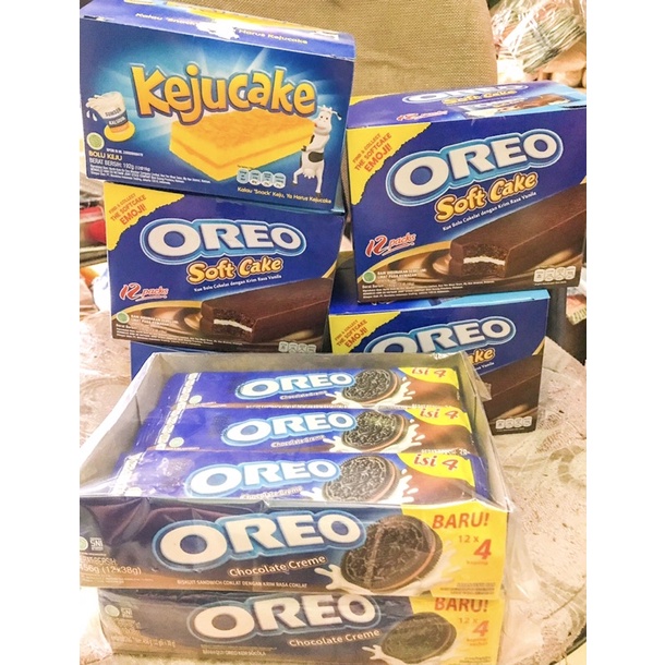 

OREO SOFT CAKE / KEJU CAKE / OREO CHOCOLATE CREME