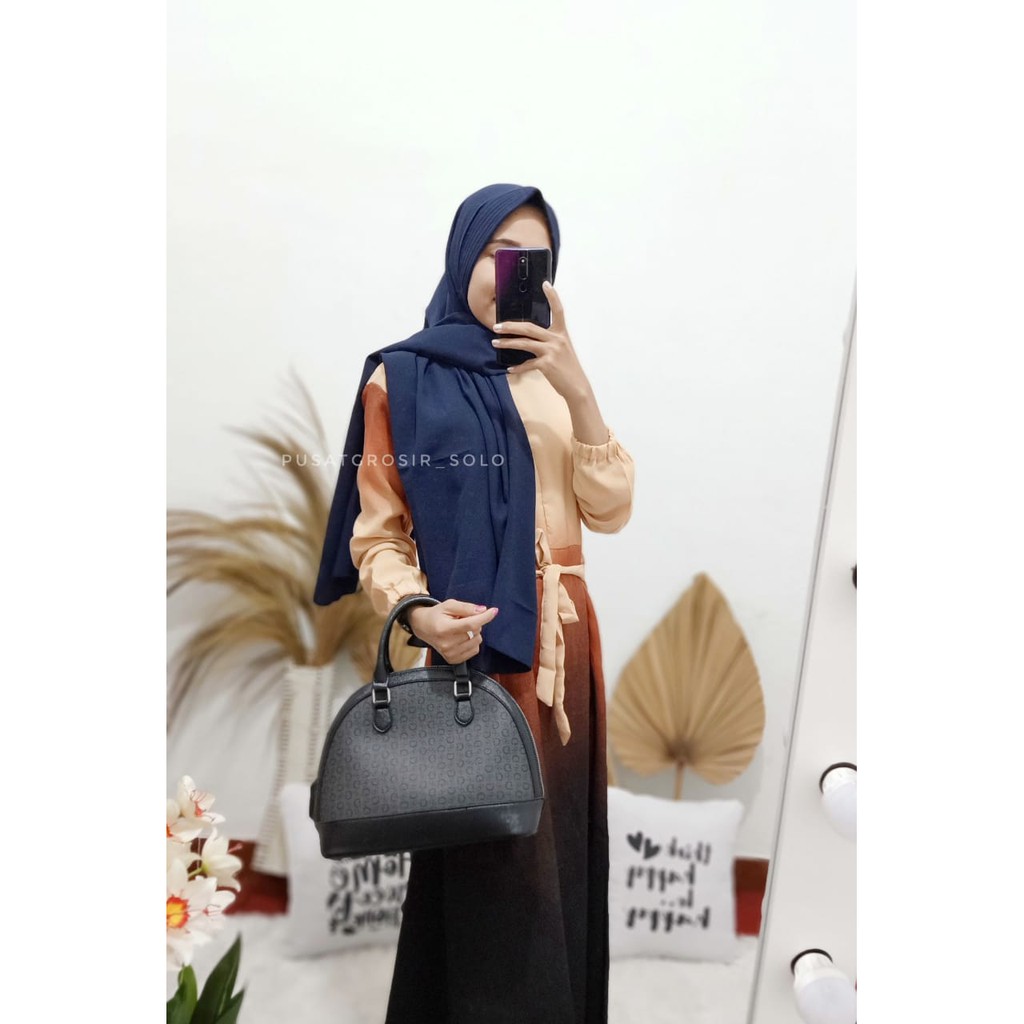 PASHMINA SOFT PAD PED ANTEM SABYAN TERMURAH DIAMOND-SOFTPAD NAVY