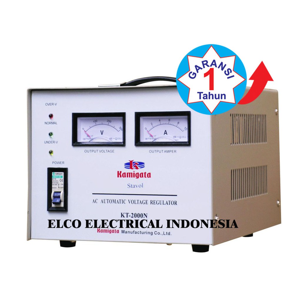 Stabilizer Kamigata Stavol 2000 N  / Menstasbilkan Listrik garansi 1 tahun