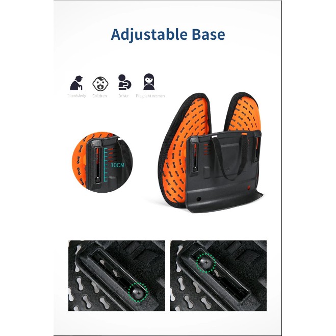 ALAT PENYANGGA PUNGGUNG PINGGANG / SANDARAN PUNGGUNG /  BACKCARE PAD SOHO