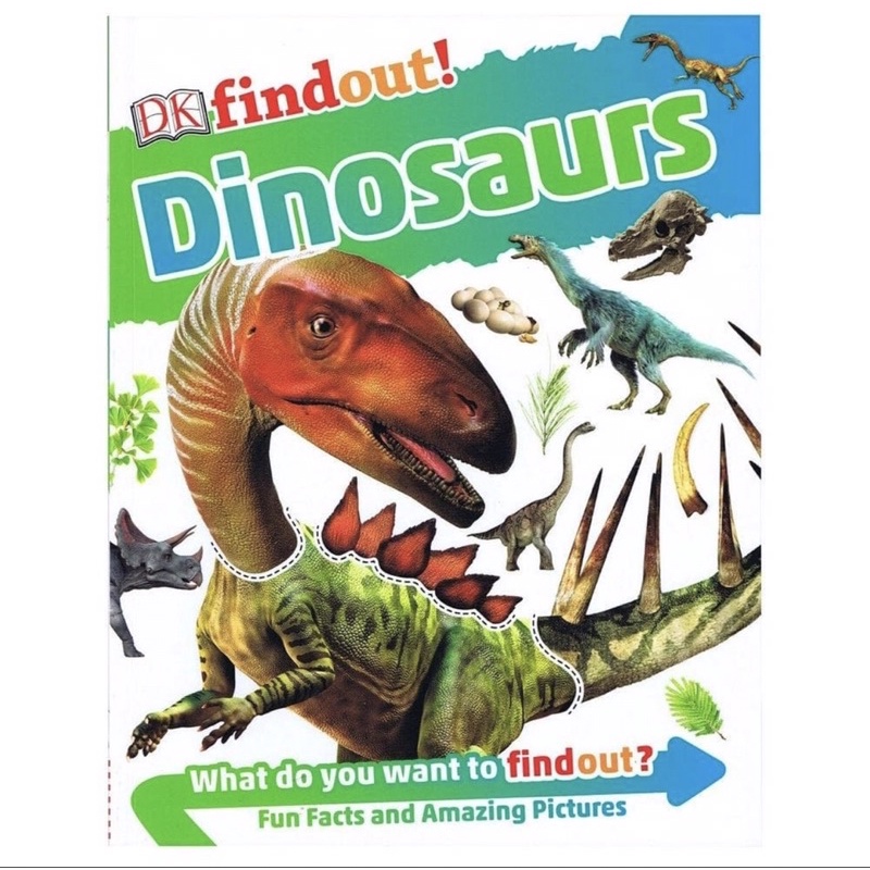 DK Findout Dinosaurs Encyclopedia bukuimpor DK Ensiklopedi Dinosaurus