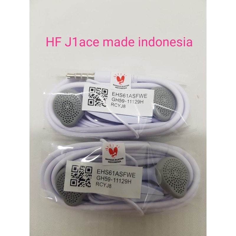 PROMO HANDSFREE SAMSUNG J1 ACE KAPSUL CABUTAN ORIGINAL LOGO FM CY INDONESIA ASLI KUALITAS no.1