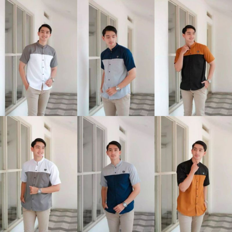 BAJU KOKO DEWASA BAJU KOKO FASHION MUSLIM 2022 BAJU KOKO PRIA M,L,XXL