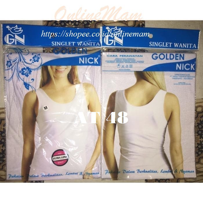 Tank Top Perempuan Golden Nick SA 50, SA 51, AT 48 / Singlet TankTop Wanita Cewek SA50 , SA51 &amp; AT48