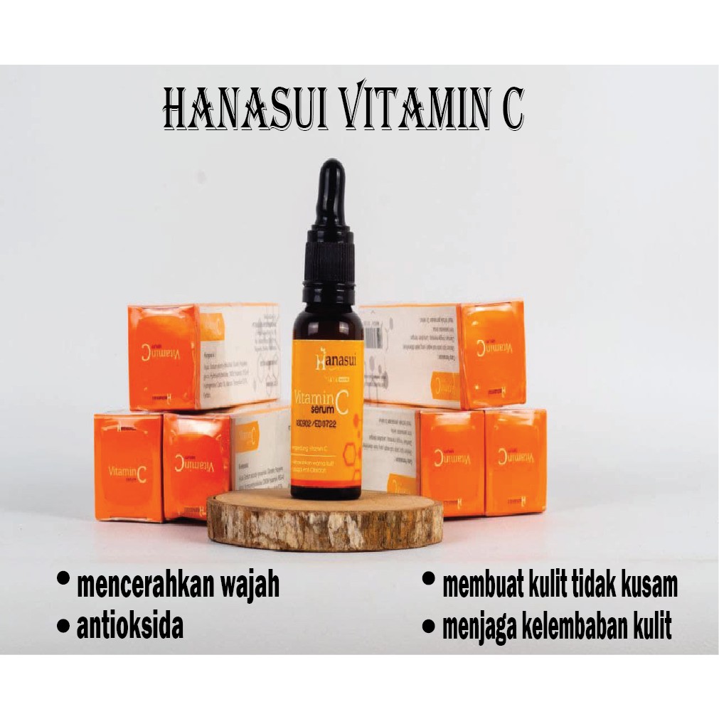 SKIKI91 - SERUM VITAMIN C (KUNING) BPOM HANASUI JAYA MANDIRI / ORIGINAL