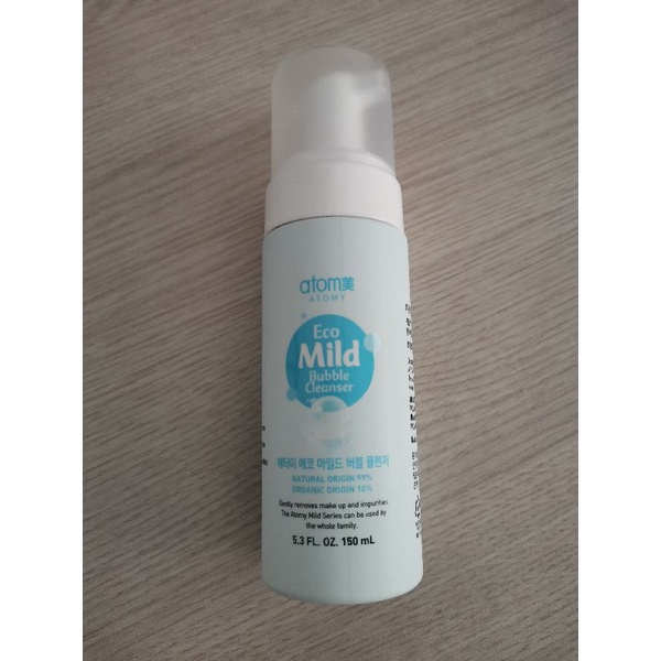 Atomy Eco mild bubble cleanser 150ml ori dijual murah krn salah beli