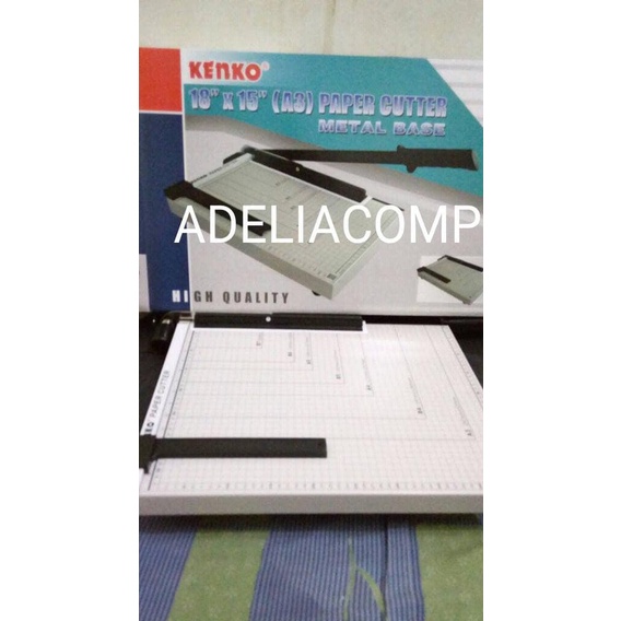 

Limited Alat Pemotong Kertas Kenko / Paper Cutter Kenko A3 Hemat