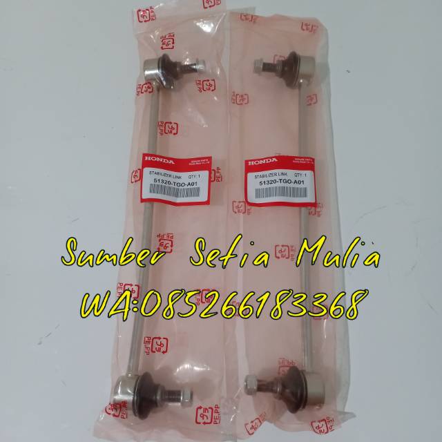 Link Stabil Stabilizer Honda Jazz S RS GE8 - City GM2 2008 2009 2010 2011 2012 2013 Ori 1Pc
