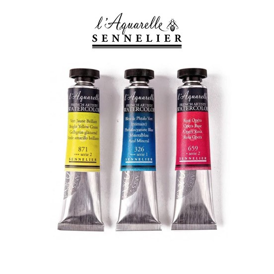 Sennelier L'Aquarelle - French Artists' Watercolor 10ml (1/2)