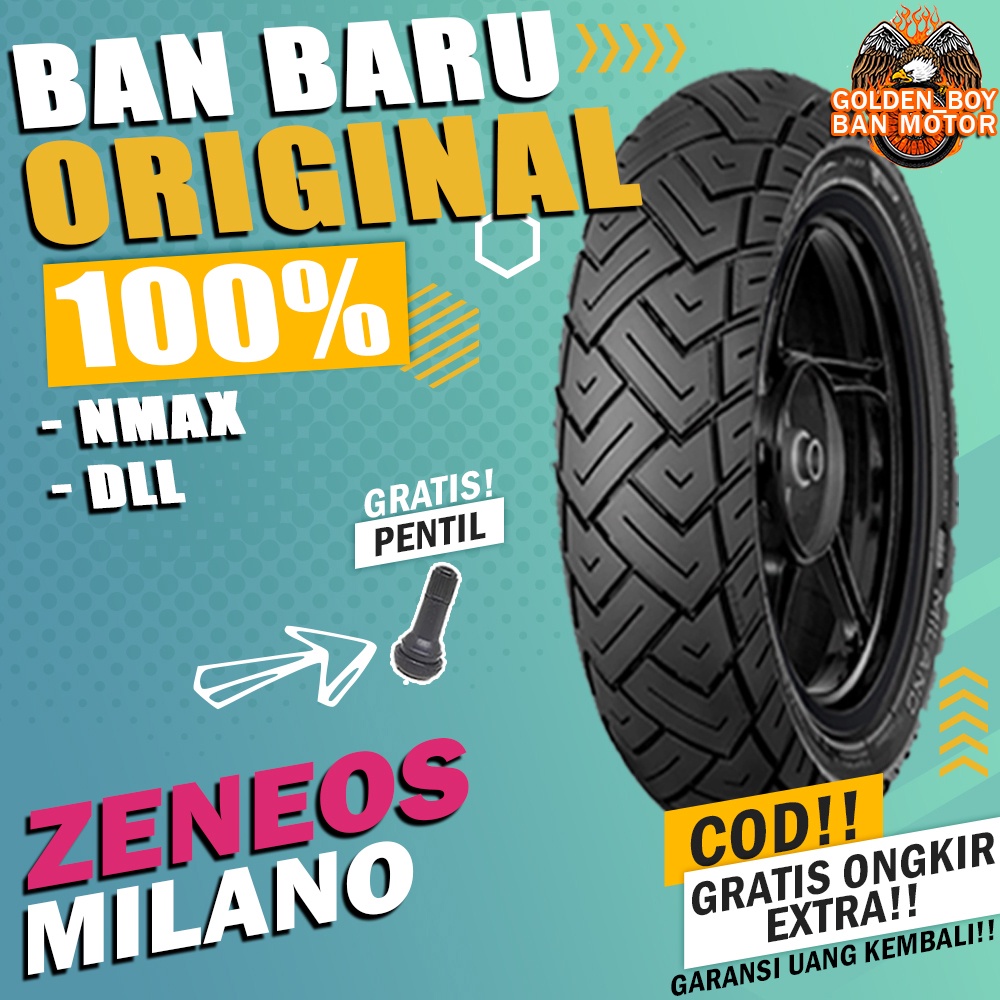 ban motor matic tubles zeneos milano nmax ring 13 tubles sepasang paket ban motor matic depan belaka