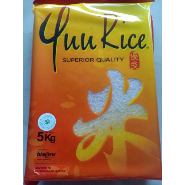 YuuRice (SuperiorQuality) Beras Diet Rendah Karbohidrat5kg