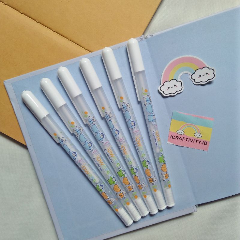 

Pulpen Gel Putih