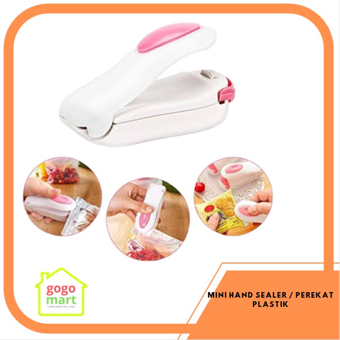 【GOGOMART】Mini Hand Sealer / Perekat Plastik - PM02