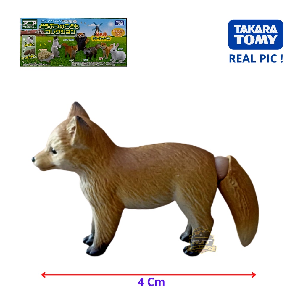 Takara Tomy Ania Baby Wolf Srigala Figure Mainan Toys