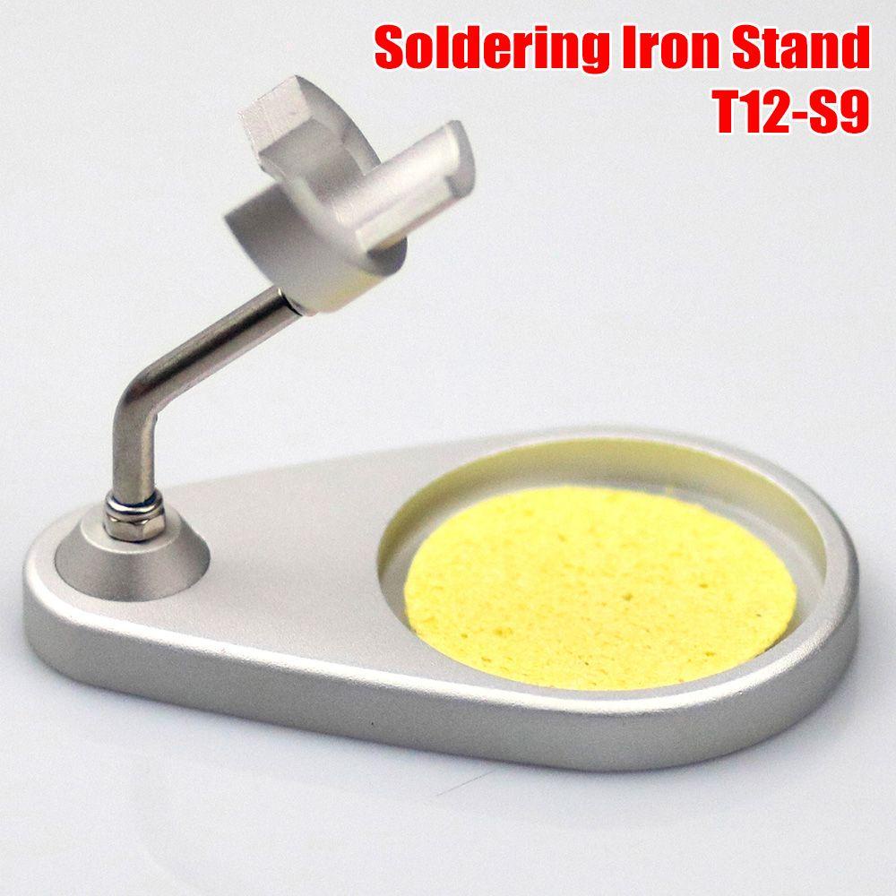 Populer Soldering Iron Stand T12-S9 Alat Las Solder Aksesori Station Base