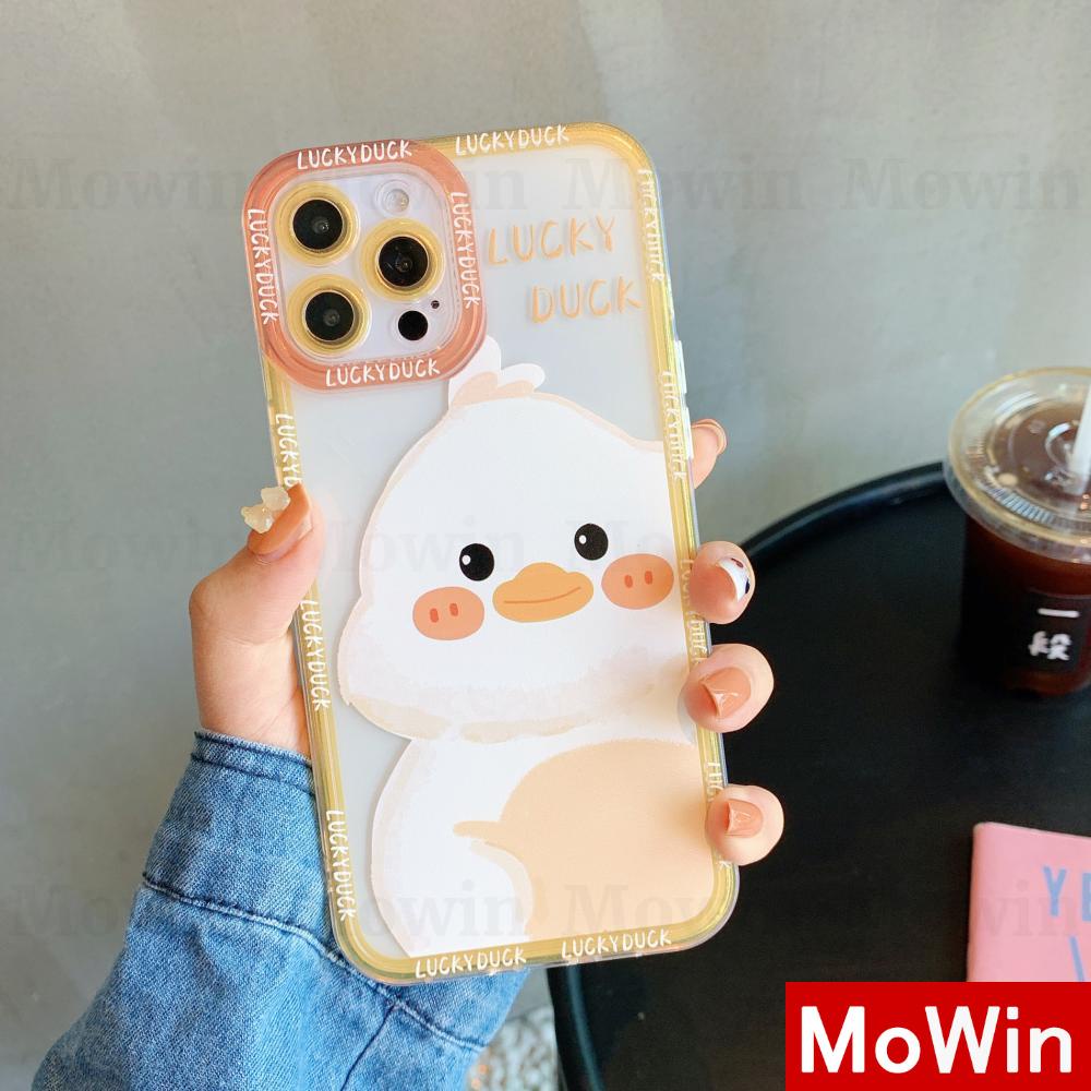 iPhone Case Silicone Soft Case Clear Case Square Edge Angel Eyes Camera Full Coverage Protection Shockproof Pink Yellow Cartoon Cute Style For iPhone 13 Pro Max iPhone 12 Pro Max iPhone 11 Pro Max iPhone 7 Plus iPhone XR XS MAX 7 7/8/S X/XS Pro Max Plus