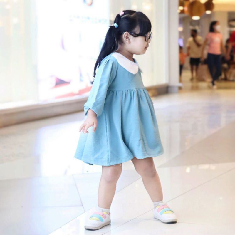 Sabhila  Korean Tunik Dress Anak perempuan